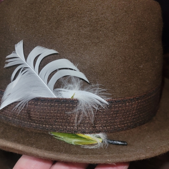 Vintage Biltmore Rideau Brown Felt Fedora Hat - Picture 5 of 12